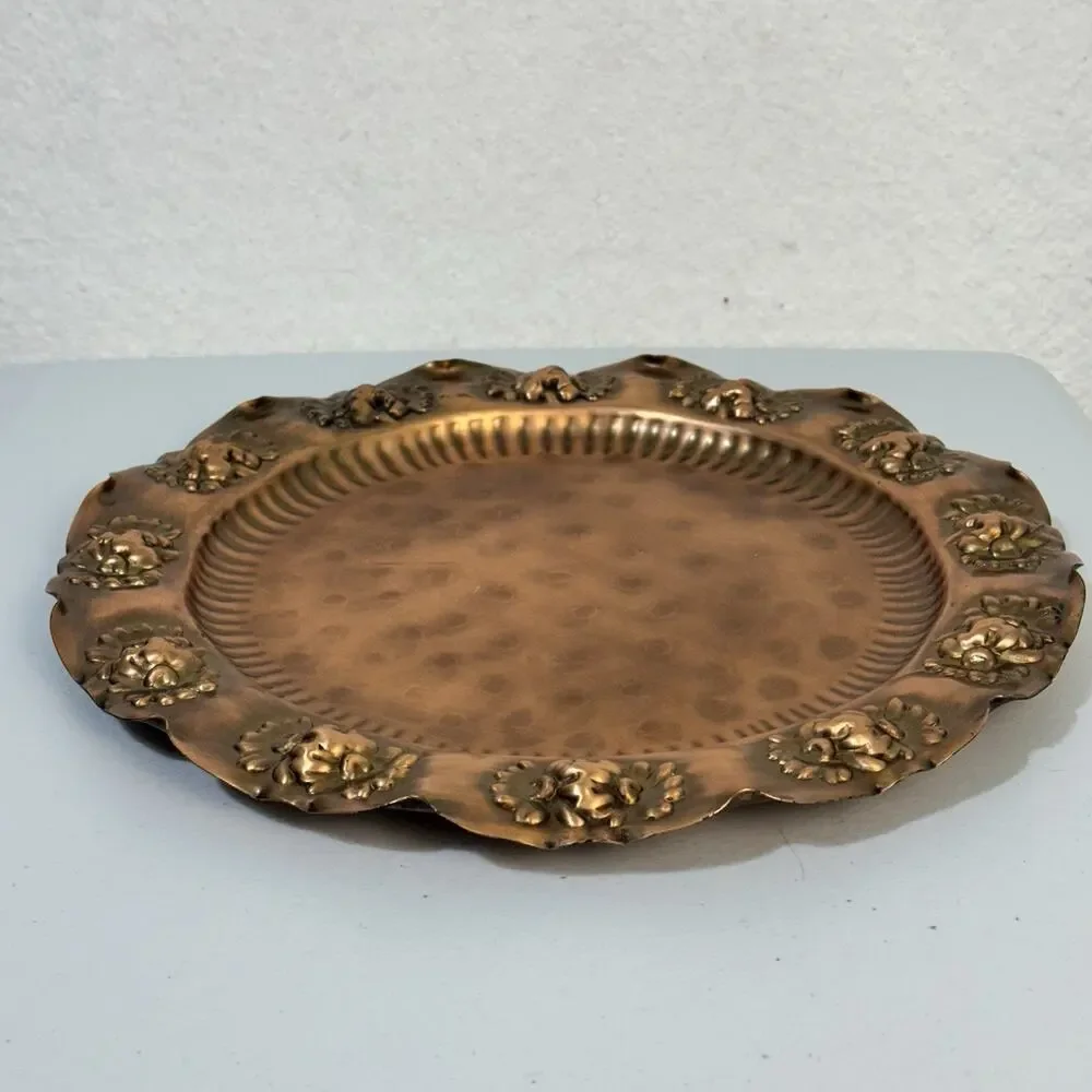 Vintage solid copper